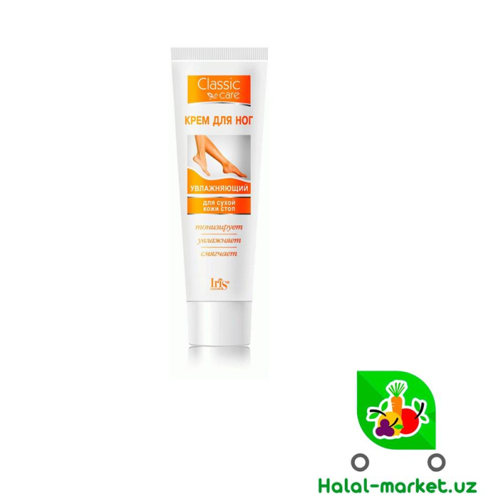 Крем для сухой кожи стоп и ног IRIS CLASSIC CARE Увлажнящий 100мл