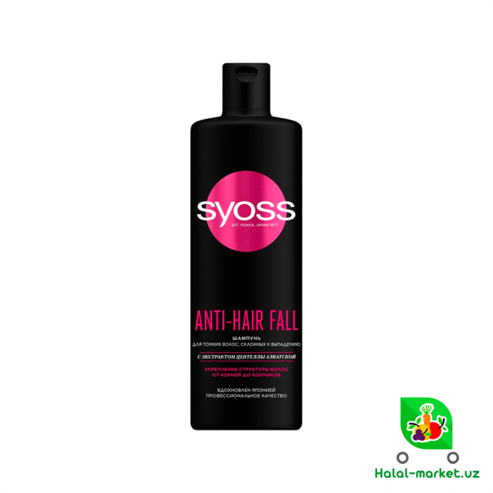 Шампунь SYOSS Anti-Hair Fall 450мл