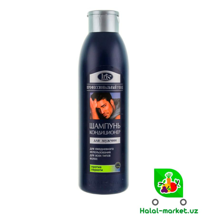 Шампунь-кондиционер IRIS MEN Очищающий 1л