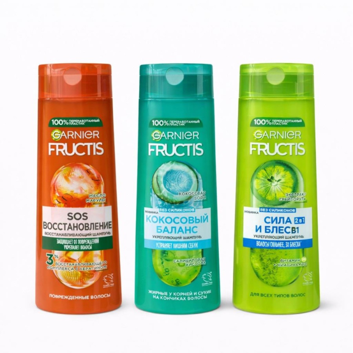 Шампунь FRUCTIS ассортимент 400мл