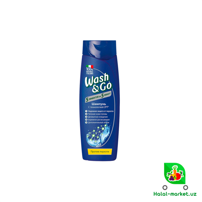 Шапмунь Wash-GO против перхоти ZPT 400мл