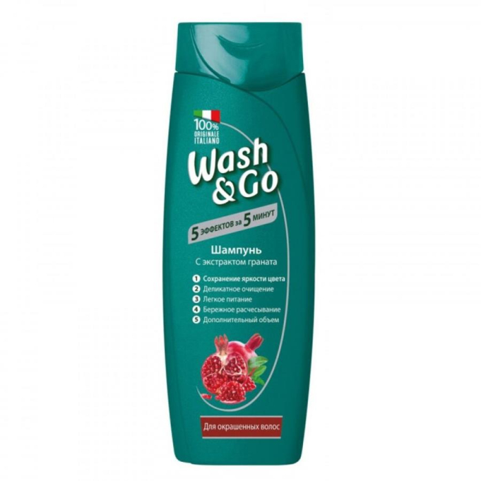 Шапмунь Wash-GOс гранатом для окрашенных 200мл