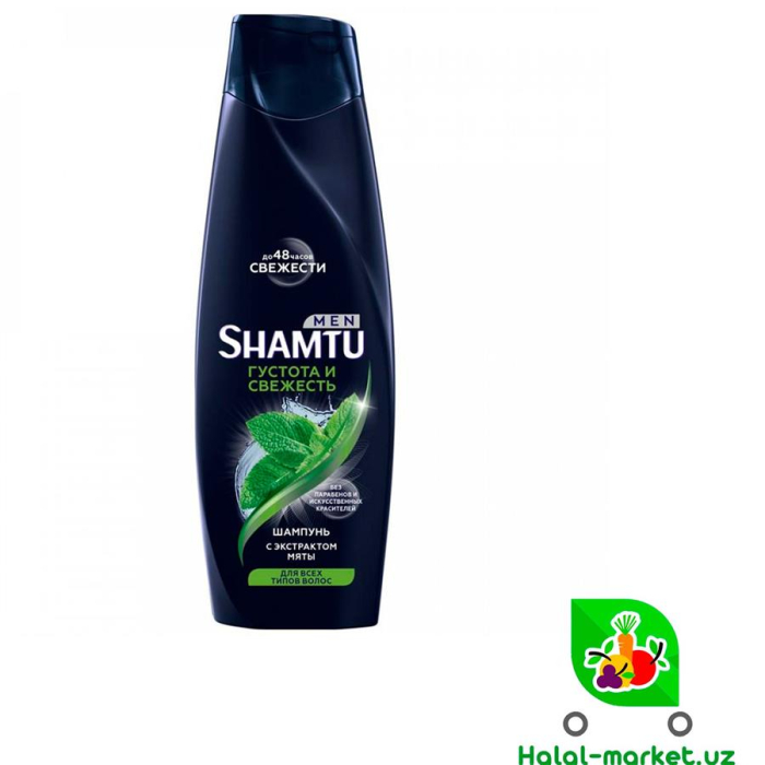 Шампунь SHAMTU с Экстрактом Мяты 360мл