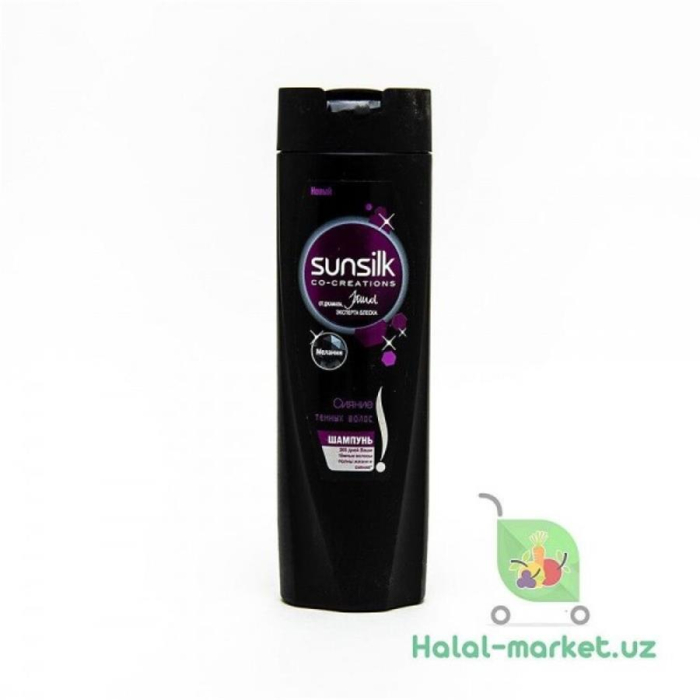 Кондиционер SUNSILK Сияние темных волос 200мл