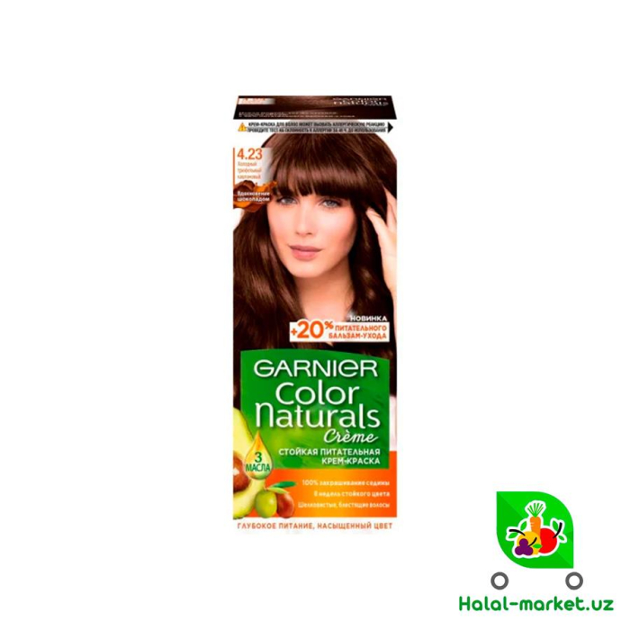 Краска GARNIER №4.23 Холодный Трюфельный Каштановый 60мл