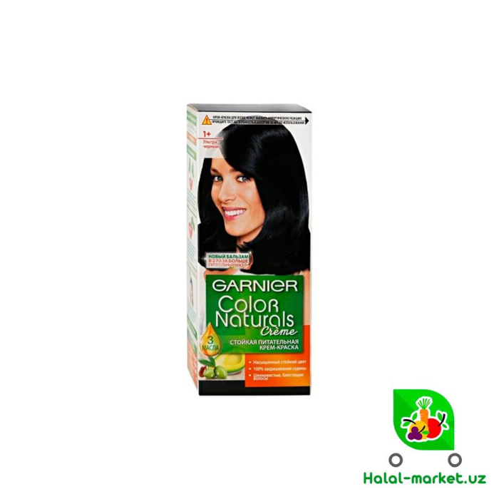Краска GARNIER №1+ Ультрачерный 50мл