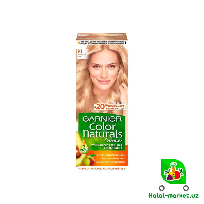 Краска GARNIER №9.1 Солнечный Пляж 60мл