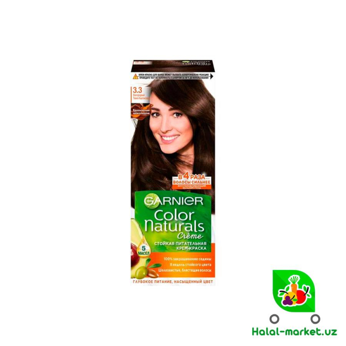 Краска GARNIER №3 Темный Каштан 60мл