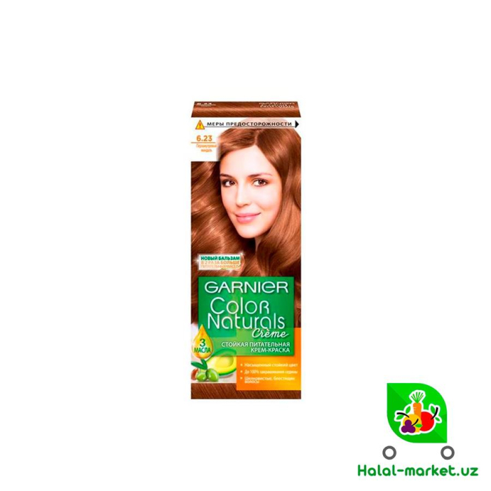 Краска GARNIER №6.23 Перламутровый Миндаль 60мл
