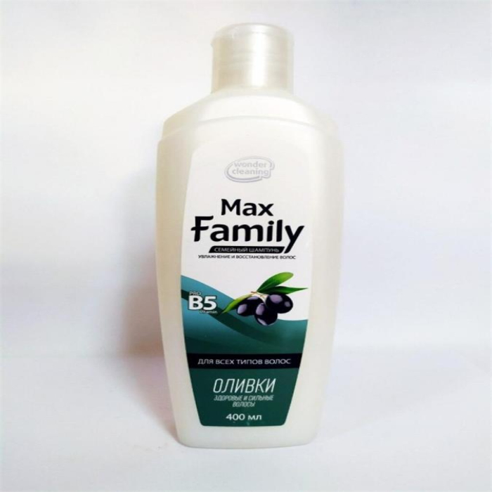 Шампунь MAX FAMILY Оливка 400мл