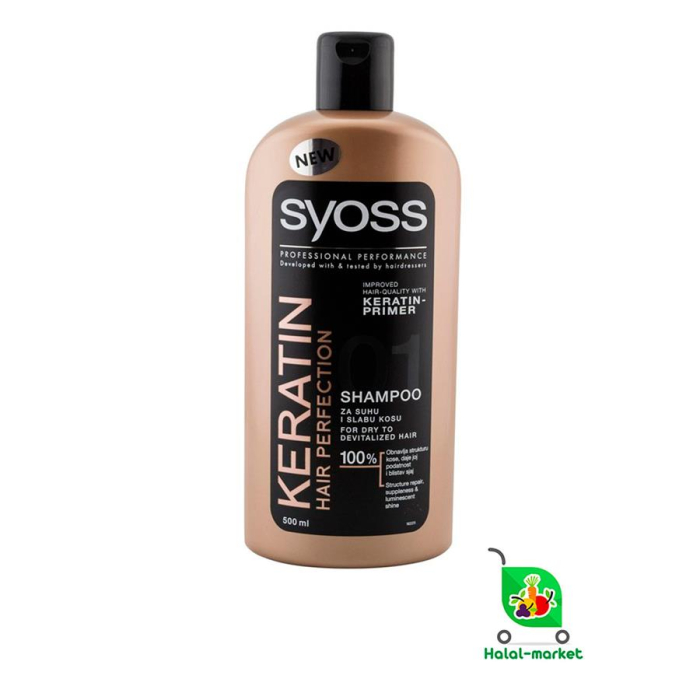 Шампунь SYOSS KERATIN 500мл
