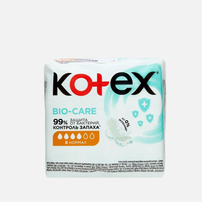 Прокладки KOTEX BIO-CARE 8шт