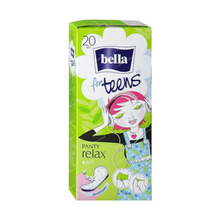 Прокладки BELLA TEENS Relax 20шт (кор)