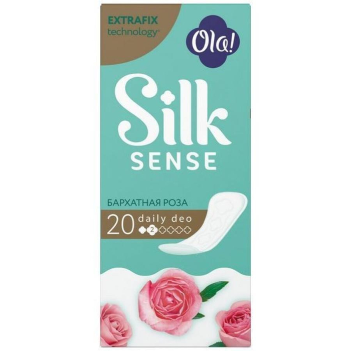 Ежедневки OLA Silk Бархатная роза 20шт