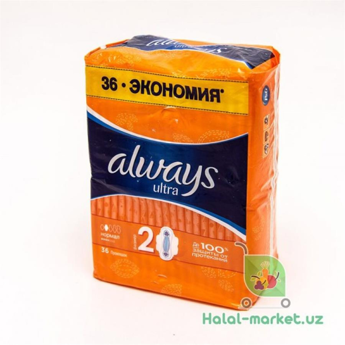 Прокладки ALWAYS ultra 36шт