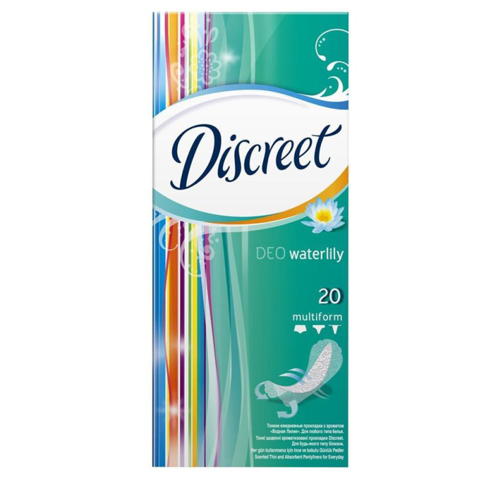 Прокладки DISCREET Multiform 20шт