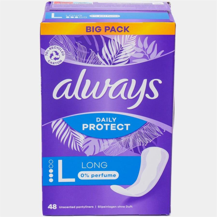 Ежедневки ALWAYS LONG PROTECT 48шт