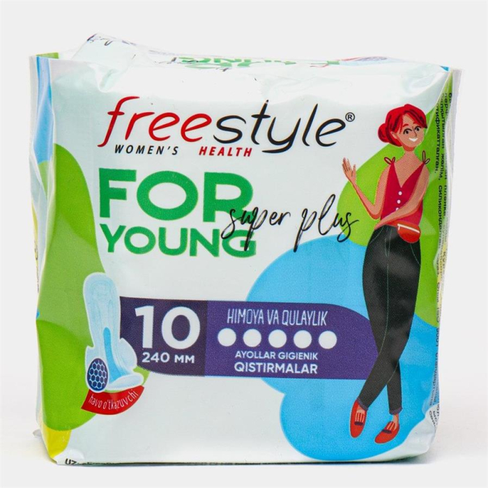 Прокладки FREE STYLE YOUNG 10шт
