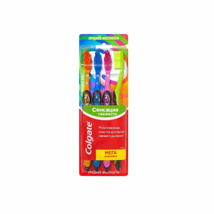 Зуб Шётка COLGATE Сенсация Свежести 4шт