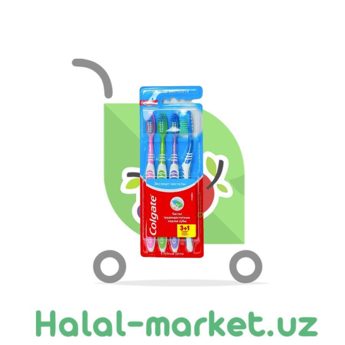Зуб Шётка COLGATE Super Flexi Black 3+1шт