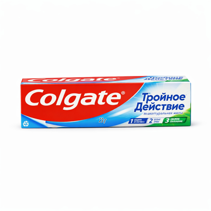 Зуб паста COLGATE Тройное действие 50мл/77гр