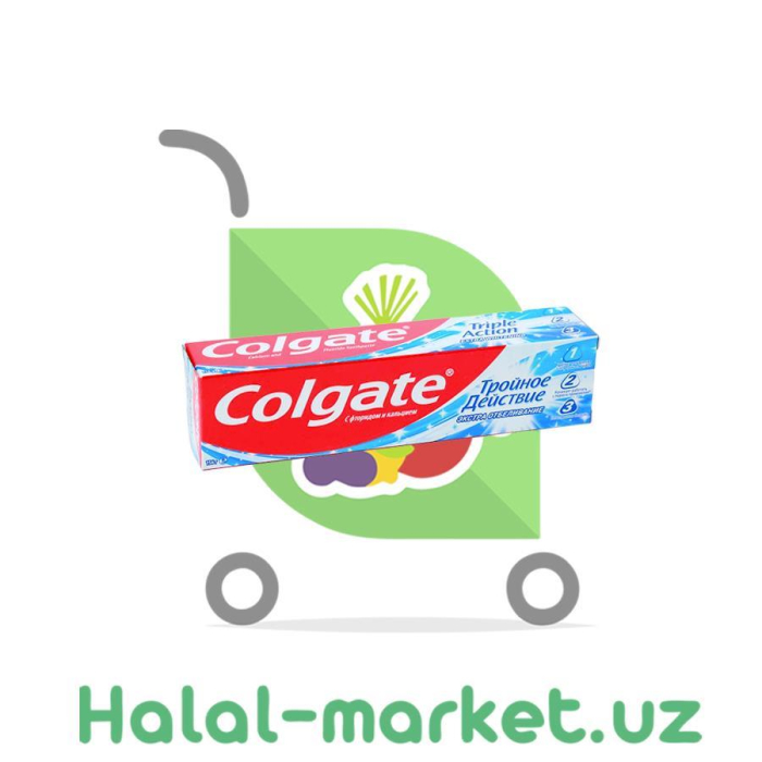 Зуб паста COLGATE Тройное действие 150мл/231гр