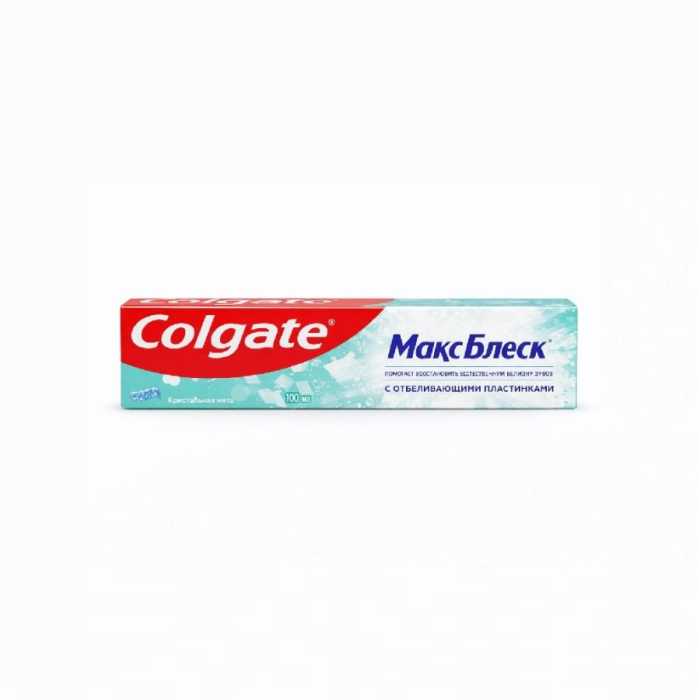 Зуб паста МАКС БЛЕСК COLGATE Кристальная мята 154гр/100мл