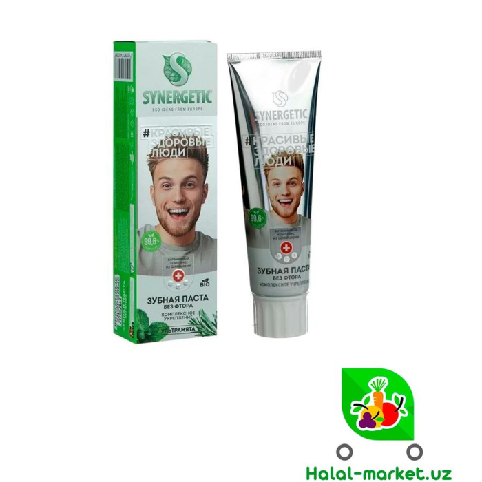 Зуб.паста SYNERGETIC УльтраМята 100гр