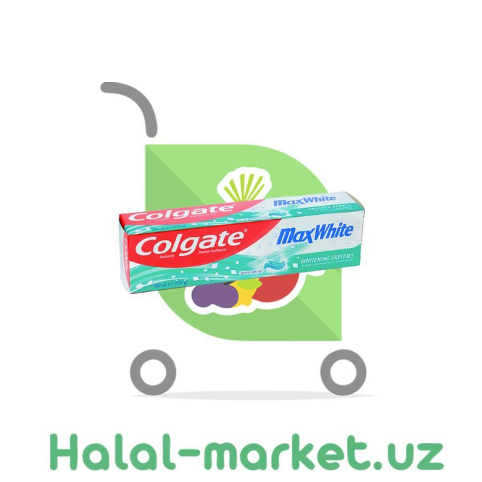 Зуб паста COLGATE MAX WHITE Crystal Mint Gel 100мл