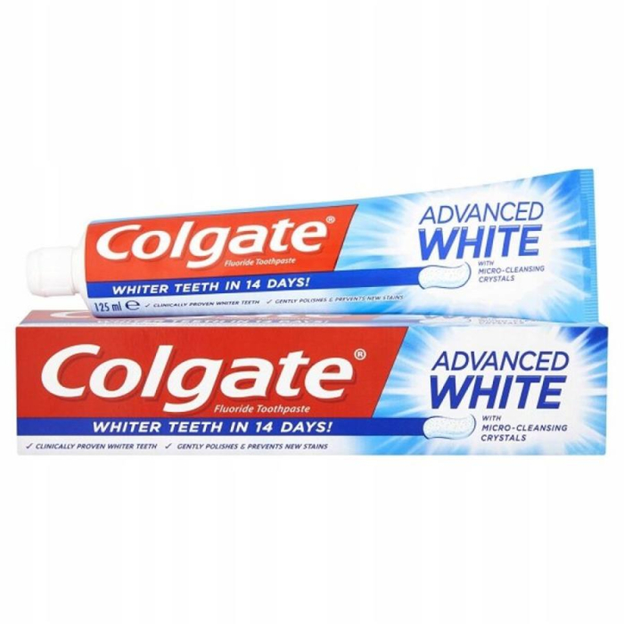 ЗУБ/Паста COLGATE ADVANSED WHITE 128гр