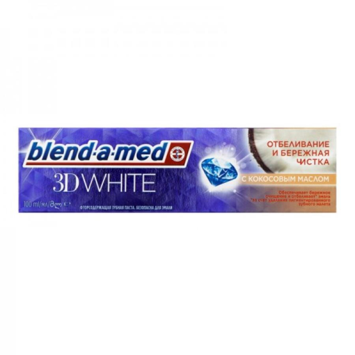 Зуб/паста BLEND-A-MED с кокосовым маслом 100мл
