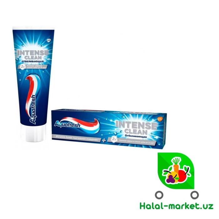 Зуб.паста AQUAFRESH Intense clean Отбеливающая 75мл