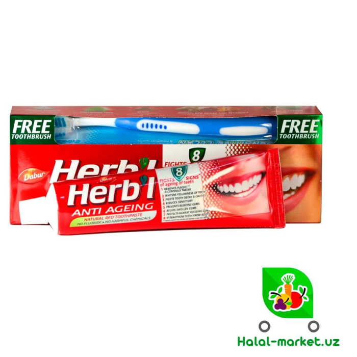 Зуб паста Dabur Herb\'L Anti Ageing 150г (48)