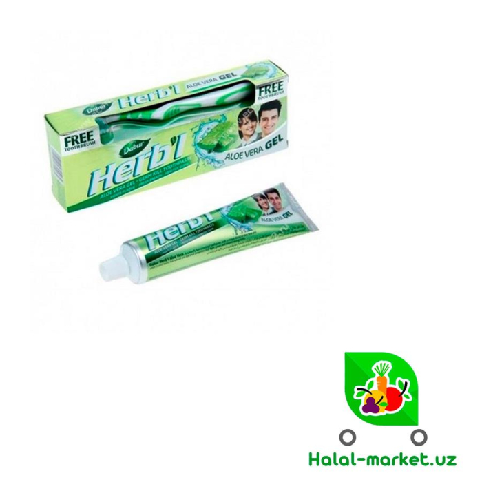 Зуб паста Dabur Herb\'L Aloe-Vera 150г (48)