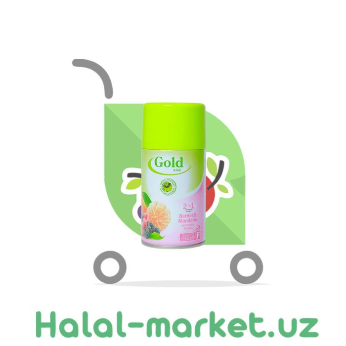 Освежитель воздуха GOLD Berries,Mandarin 230мл