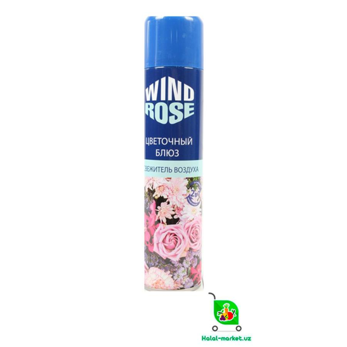 Освежитель Воздуха WIND ROSE Цветочный Блюз 300мл