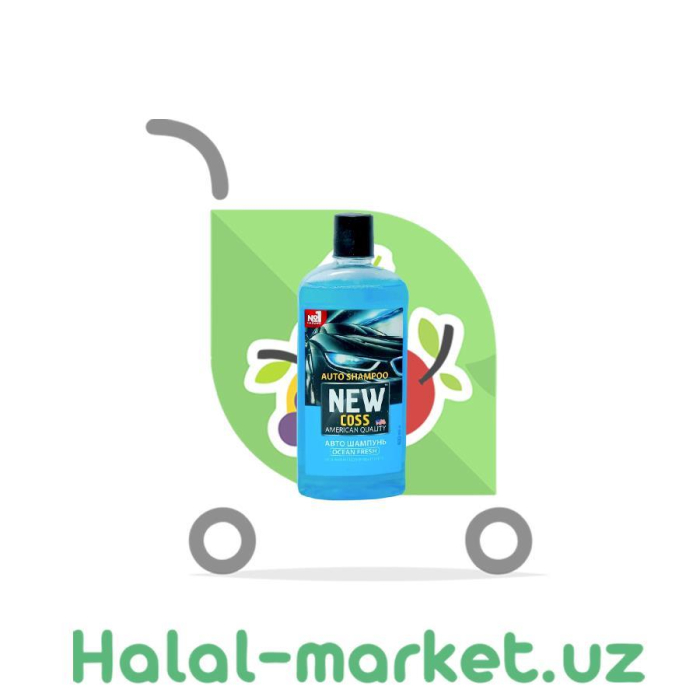 Авто шампунь NEW COSS Ocean fresh 1л