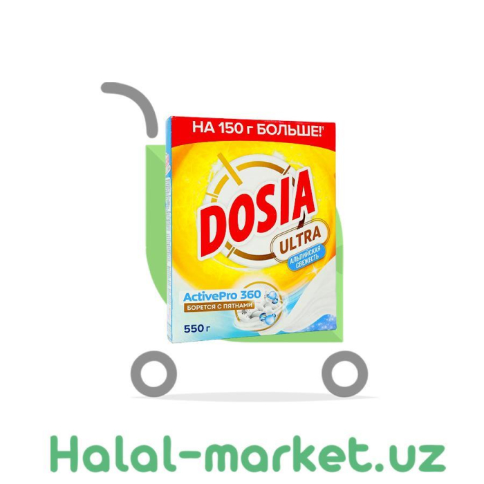Порошок DOSIA ULTRA Альпийская Свежесть 550гр