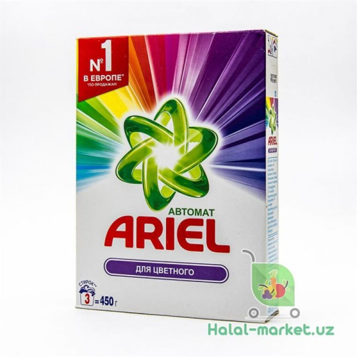 Стир.порошок ARIEL Авто COLOR 450гр