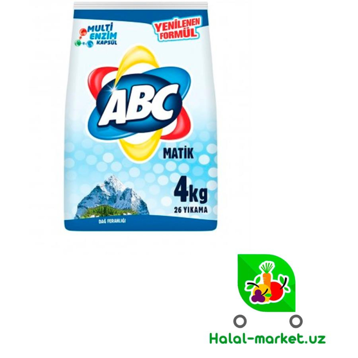 Порошок ABC автомат Горная Свежесть 4кг