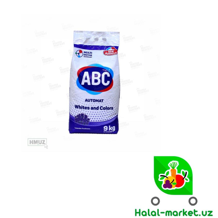 Порошок ABC Лавандовая свежесть 9кг