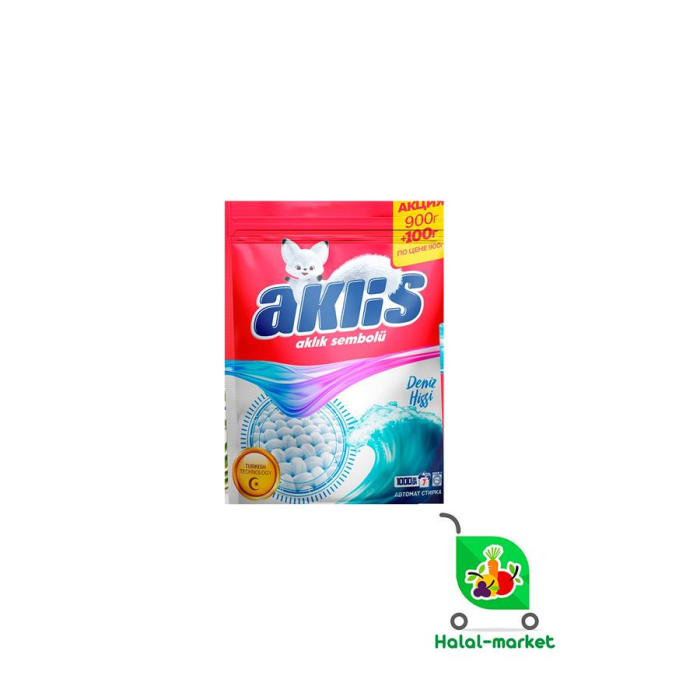 Порошок AKLIS 1000гр (ручная стирка)