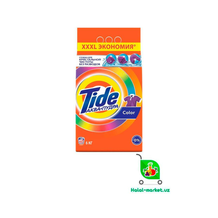 Порошок TIDE автомат Color 6кг