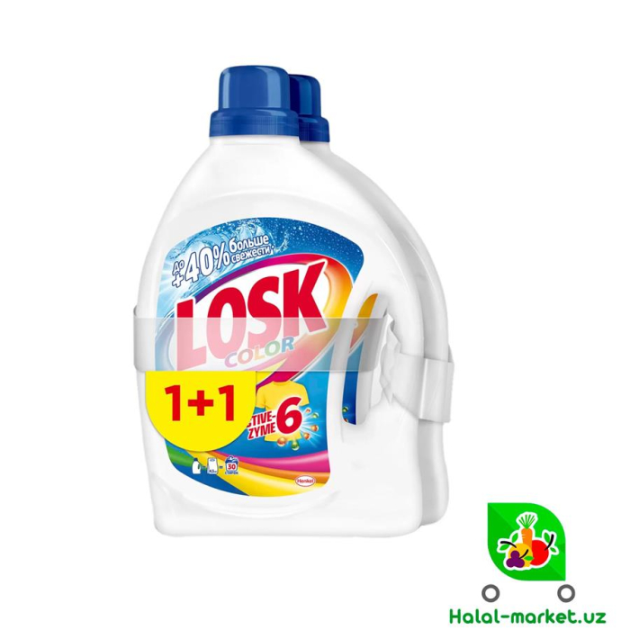 Жидкий Гель для стирки LOSK 2*1.95