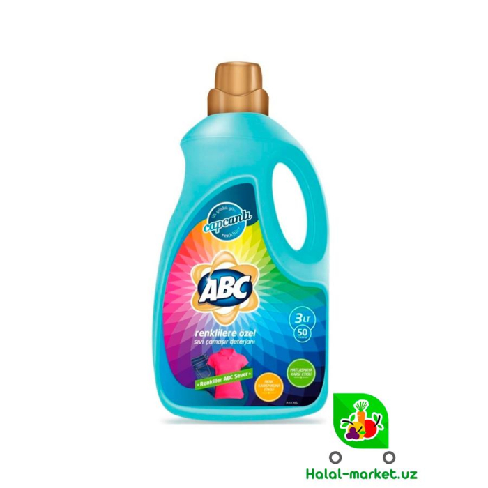 Гель для Стирки ABC для Цветного 3л