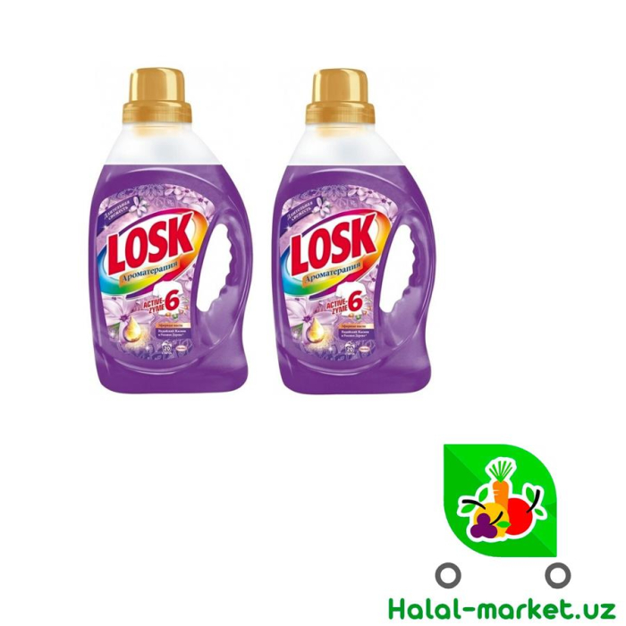 Жид.гель для стирки LOSK Жасмин 2*2 (уп)