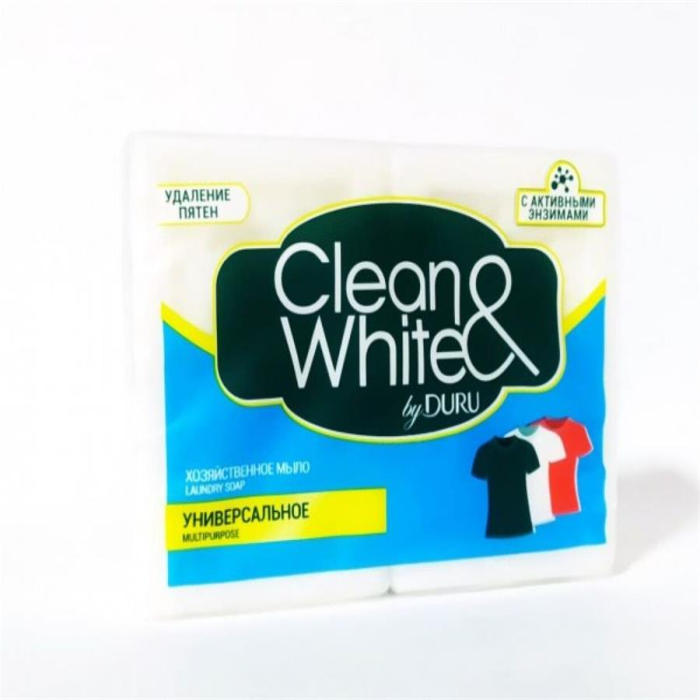 Мыло хозяйственное DURU Clean 125гр 2шт