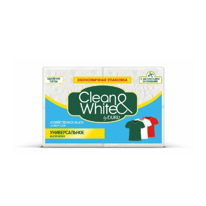 Хоз.мыло CLEAN WHITE MULTIPURPOSE 480гр