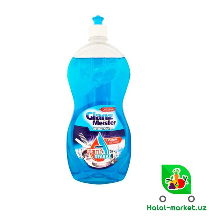 Гель для мытья посуды GLANZ MIESTER Ultra Power 1л