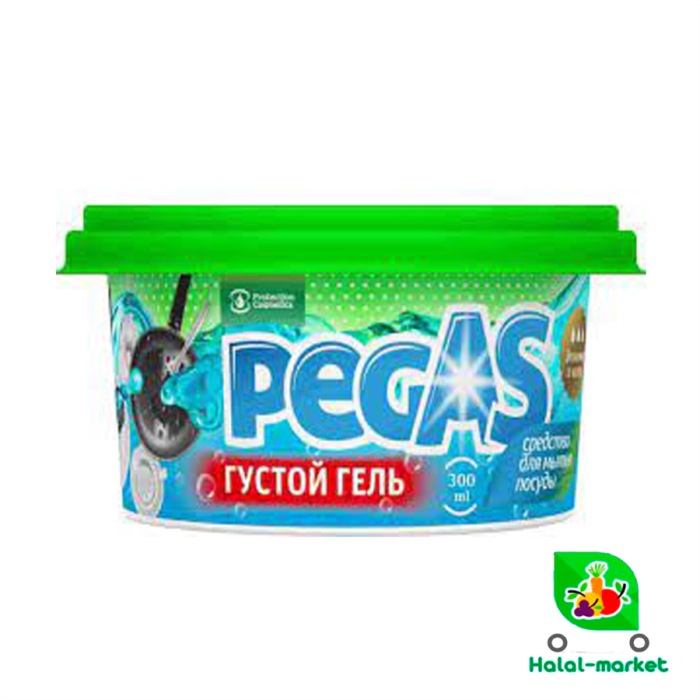 Гель для мытя посуды PEGAS 300мл